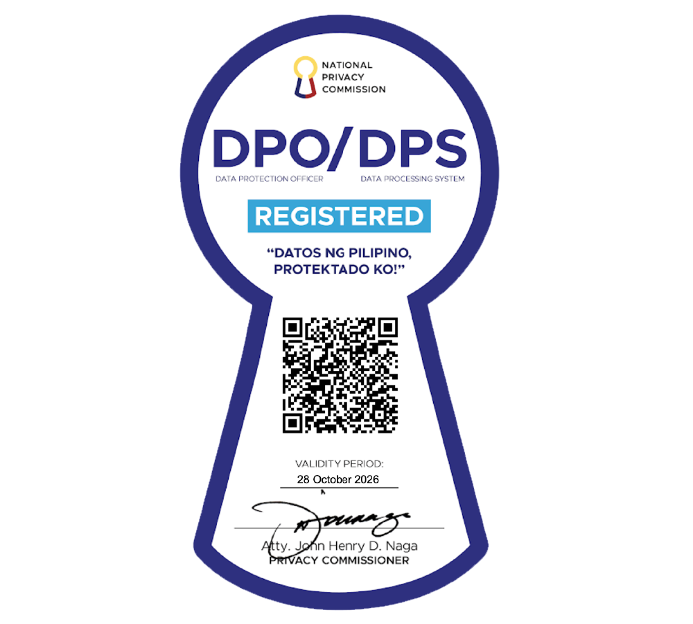 Data privacy office compliance badge